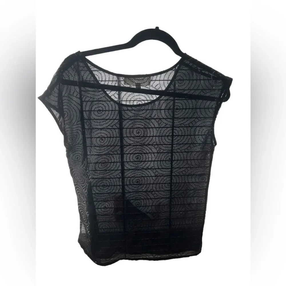 Black sequin top - Picture 3 of 5